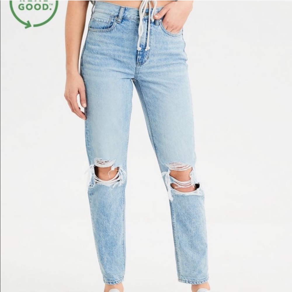 AEO Mom Jeans